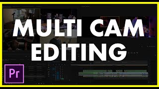 Multicam Editing a Video Podcast  Premiere Pro Tutorial [upl. by Cleodell]