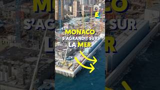 Monaco s’agrandit sur la mer  🇲🇨 shorts [upl. by Etan353]