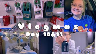 VLOGMAS DAY 10 amp 11 Come to work w me amp spend a off day w me [upl. by Ramonda823]