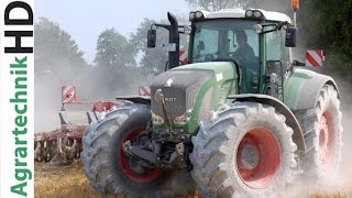 FENDT TRAKTOREN  1000 PS auf dem Acker  CLAAS XERION 5000  AgrartechnikHD [upl. by Yajet]