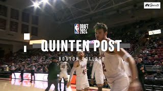 Watch Warriors secondround draft pick Quinten Post’s college highlights  NBC Sports Bay Area [upl. by Terag]