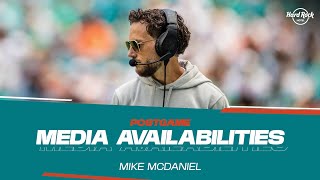 Coach Mike McDaniel meets with the media after JAXvsMIA  Miami Dolphins [upl. by Inva]