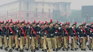 Republic day parade of NCC 2024 [upl. by Aerdnaed]