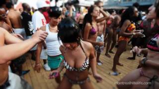 Montreal Bachelor Party  Beach Club  Pointe Calumet  by MontrealNitelifeTravelcom HD [upl. by Maxma]