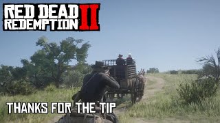 Red Dead Redemption 2  A Tip Off Side Mission  Ch 2 Horseshoe Overlook RDR2 Gameplay [upl. by Bethel]