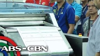 Bandila Balota para sa overseas voting tapos nang iimprenta [upl. by Tur]