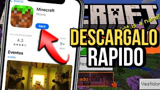 ✅ DESCARGAR MINECRAFT ULTIMA VERSION GRATIS para ANDROID y IOS [upl. by Adella]