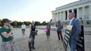 Billboard Chris Debates Gender Ideology at the Lincoln Memorial [upl. by Atinnek451]