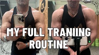 My Full Training amp Cardio Routine ⚡ [upl. by Amery]