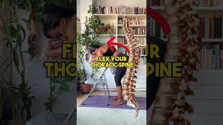 THORACIC SPINE MOBILITY therapeuticexercise yogaexercise thoracicmobility thoracicspine [upl. by Barrie]