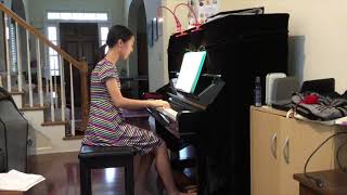 Music By Tritone Student Piano Performance of “Oltremarequot by Ludovico Einaudi [upl. by Dnomzed]