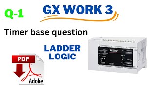 plc timer programming examples  timer ladder logic examples  timer ladder diagram  ladder timer [upl. by Annaej]