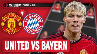 Manchester United 01 Bayern Munich  LIVE STREAM Watchalong  Champions League [upl. by Crowley646]