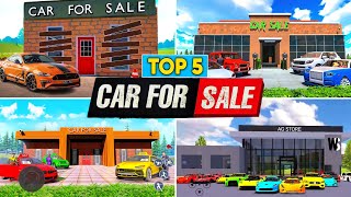 TOP 5 CAR FOR SALE GAMES FOR ANDROID amp IOSCAR FOR SALE SIMULATOR 2023 ANDROID DOWNLOADCAR FOR SALE [upl. by Lorelie]