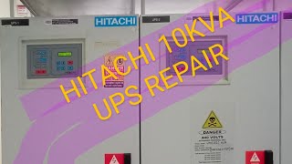 HITACHI UPS 10KVA Power Problem solved [upl. by Nwahshar]