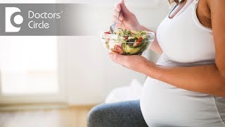 Diet chart for women in first month of Pregnancy  Dr Sapna Lulla [upl. by Anaihs349]