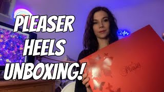 Unboxing my new pleaser boots  pleaser flamingo 1021 patent lavender [upl. by Lesab539]