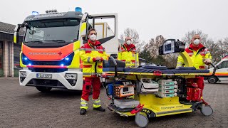 Hessens HightechITW für Schwerkranke Rollende Intensivstation vom DRK Fulda  LivePräsentation [upl. by Audre]