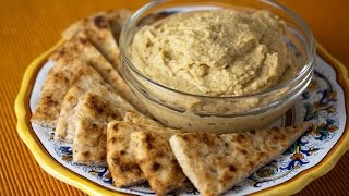 hummus de garbanzo alto en proteina [upl. by Nilecoj]