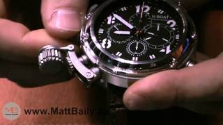 Video Watch Presentation of UBoat U51 from Baselworld 2010 [upl. by Oeramed]