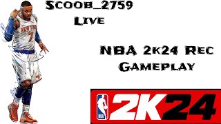 NBA 2k24 Live Rec 2x Rep Gameplay With Carmelo Anthony Build [upl. by Sotos826]