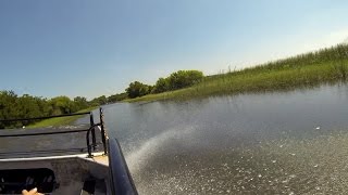 Boggy Creek Airboat Rides Kissimmee GoPro [upl. by Lief511]