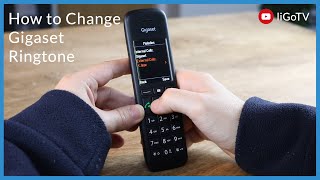 How to Change the Ringtone on Gigaset Phones  liGocouk [upl. by Eisiam]