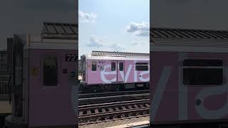 R188 7 Train In Evian Wrap Approaching 90th StElmhurst Av [upl. by Romito715]