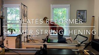 Intermediate Pilates Reformer  Summertime Strengthening  25 Min [upl. by Peace233]