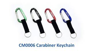 CM0006 Caribiner Keychain  COMDACOM [upl. by Dopp482]