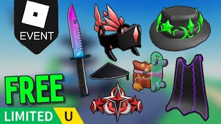 HOW TO GET 14 FREE UGC LIMITEDS IN ROBLOX ROBLOX FREE LIMITED UGC ITEMS [upl. by Weintrob706]