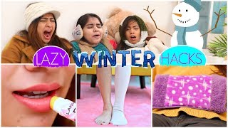 6 LAZY WINTER HACKS  LifeSaving Skincare Beauty Fun Anaysa [upl. by Isma]