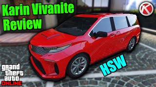 GTA 5  Is The Vivanite Worth It Karin Vivanite Customization amp Review 2024 [upl. by Demetria864]