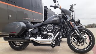 2021 Harley Davidson Sport Glide First Ride  REVIEW [upl. by Averyl]