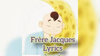 Frère Jacques lyrics مترجمة للعربية [upl. by Vivyanne]