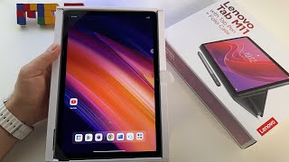 Review Lenovo Tab M11 tablet  TB330FU 4GB RAM 128GB Helio G88  testing tab pen  folio case [upl. by Halludba]