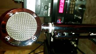 1975 Astatic D104 desk microphone [upl. by Dahsraf]