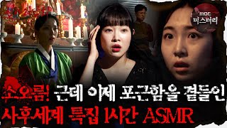 심괴ASMR 소오름 근데 이제 포근함을 곁들인 사후세계 특집 1시간 ASMR 심야괴담회 심괴 어둑시니 MBC210520방송 [upl. by Monney456]