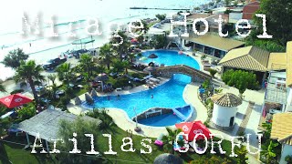 Beautiful Mirage Hotel Studios and Pool Arillas Corfu 4K Promo Video [upl. by Enois]