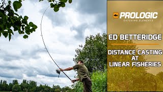 Long Distance Casting on Linear Fisheries  Carp Fishing [upl. by Harmonia747]