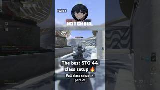 The best STG 44 class 🔥part 1 callofduty classsetup MWIII [upl. by Eegnat]