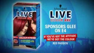 Schwarzkopf Red Passion Ident for Glee [upl. by Nesnej]