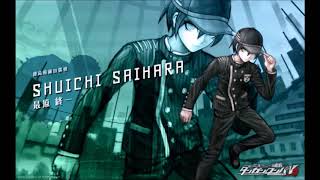 Shuichi Saihara singing quotCaged Childquot DRV3 Chapter 3 [upl. by Tenner879]