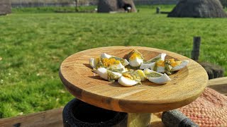 Ovis Apalis  römische Würzsoße zu Eiern  auf der Funkenburg zubereitet [upl. by Assek]