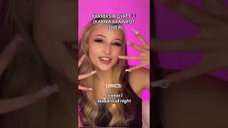 Karma Brainrot Cover 😈 jojosiwa karma satire brainrot sigma [upl. by Nohsav953]