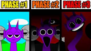 Phase 1 VS Phase 2 VS Phase 3 in Incredibox Sprunki [upl. by Eytteb]