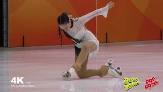 4K Natalia baldizzone morales Mundial Wrg 2019 patinaje Barcelona [upl. by Walter]