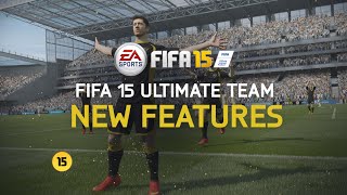 FIFA 15 Ultimate Team  New Features [upl. by Euqcaj3]