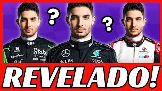 ACABOU DE VAZAR que Esteban Ocon VAI ASSINAR com a [upl. by Yauq]