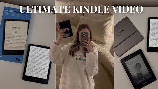 KINDLE PAPERWHITE UNBOXING 📖 unboxing setup first impressions amp comparing kindle models [upl. by Radek425]